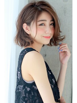 ドアベルヘアリビング(Door Bell hair Living) ノームコアボブ×アンニュイカール