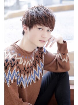 イグレックビス(igrek bis) IGREKBISツーブロック×無造作×ネープレス×マッシュショート