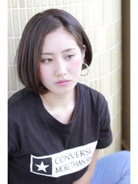 ヘアーガーデン ハニワ(Hair Garden 葉庭) スリークボブ