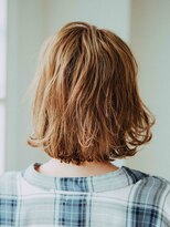 ペグ バイ アディクヘア 町田駅前店(Peg by adic.hair)&nbsp;ラフさが可愛いミディアムボブ