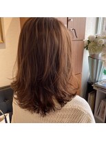 アルマヘアー(Alma hair by murasaki)&nbsp;春夏仕様のミディアムレイヤースタイル◎