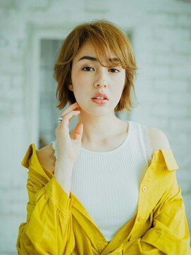 イコール バイ プロデュース 町田駅前店(equal by Produce) 外はねウルフボブ[町田/TOKIO/イルミナカラー/髪質改善]