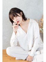 トティア 福島(Totia)&nbsp;【Totia福島】セミウェットウェーブ×ラベンダーブラウン