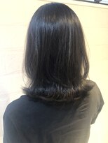 イーチ ディー ヘアーアンドトータルビューティー(each dee hair&total beauty)&nbsp;くびれ外ハネスタイル/レイヤーカット/ミディアムボブ