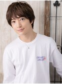 ≪mod's men≫アンニュイで暖色系カラー韓国マッシュF