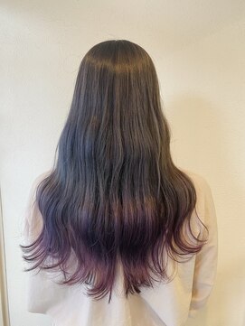 アンティコ(antico) 透明感♪【グラデーションダブルカラー×巻き髪】