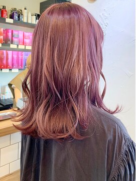 シエルバイアフロート(ciel by afloat) 〇ピンクラベンダー 艶カラー ピンクベージュ