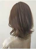 色っぽ大人インナーカラー
