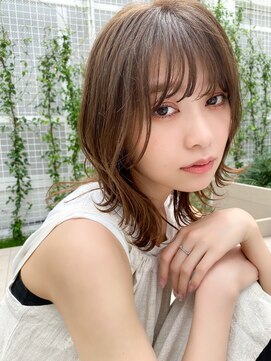 シー バイ ロンド 新宿(Sea by Lond) 【藤原三知代】大人くびれミディアムレイヤー