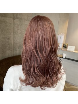 モア(more) 【彦根】ダブルカラー ピンクベージュ