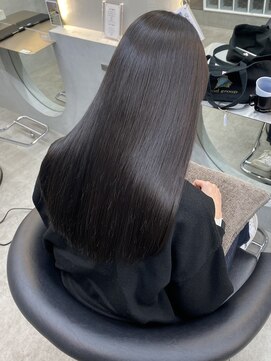 ロンドポレール 北千住(Lond polaire) 髪質改善縮毛矯正×モード×チョコレート