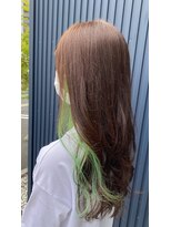 ブレイブ ヘアデザイン(BRaeVE hair design) イヤリングカラー