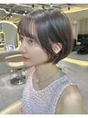10代20代30代ショートボブ髪質改善丸みショート似合わせカット