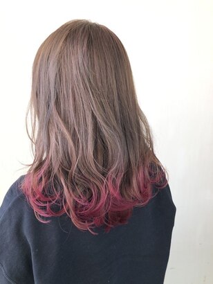 2025年春】ミルクティーベージュ グラデーションの髪型・ヘアアレンジ  