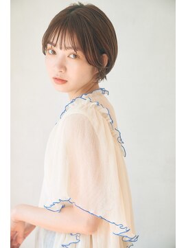 リトル 千葉(little) マニッシュショートショコラベージュ
