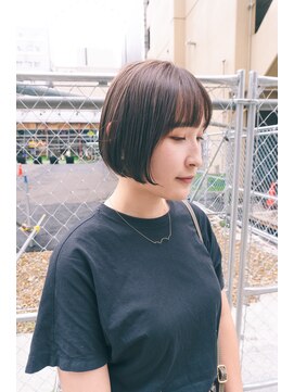シカ(sica) ナチュラルなボブスタイル