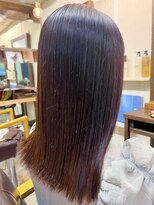 オンスター(ONSTAR)&nbsp;20代30代40代髪質改善カラーショコラブラウン艶感ストレート