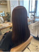 質感・柔らかさを重要視☆縮毛矯正☆