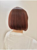 【Ash町田駅前通り店 平間晴香】ボルドーカラー