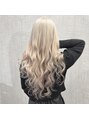 ラニシス ヘアー(Lanisis Hair)&nbsp;トリプルブリーチで憧れのホワイトカラー◎巻いて更に可愛い♪