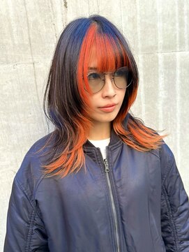 シーン(seen) ★ハッシュカット似合わせカットフルバンクウルフ★