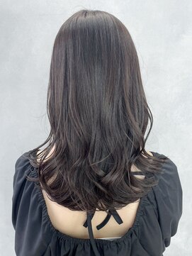 アイティー バイ アルバム 浦和店(IT by ALBUM) ナチュラルロング_フルバングレッドブラウン_ba477451