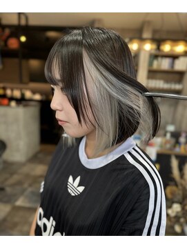 ハク(haku) 前髪/こなれミディ/イメチェン/レイヤーカット/宇都宮ボブ