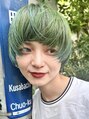 カムジーヘッド(COMEGHEAD) ハイトーンショートなどおまかせ下さい!似合うカラーにします!
