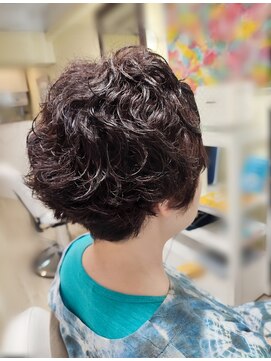 アットジャムトゥルービューティ(J@m true beauty) 強い癖毛を活かす×ショートカット