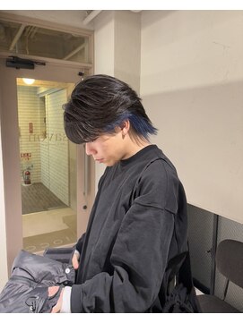 サボン バイ トッカ(savon by tocca) インナーカラー×シースルー×フェザー