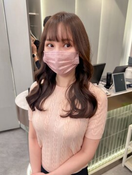 ロンド ブランシュ 錦糸町北口(Lond blanche) ミニウルフレイヤーカット顔周りカット前髪カット韓国ボブ錦糸町