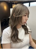 夏◎ブリーチなしミルクティーベージュ20代30代透明感カラー