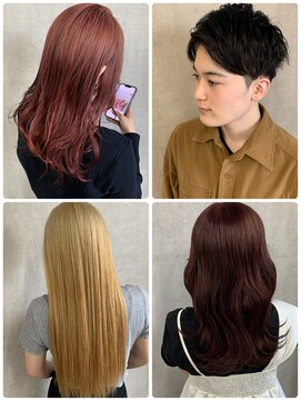 トリコ(ToricO) ダブルカラー　ブリーチカラー　メンズカット　メンズパーマ