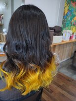 アグー(Aguu)&nbsp;裾カラーイエロー