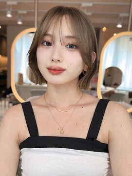 サンドイエナ 横浜店(sand yena) 暗めカラー／髪質改善/マロンベージュ/くすみベージュ/横浜駅