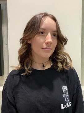 ロンド ルージュ 銀座店(Lond rouge) 暗めカラー/韓国風巻き/レイヤーカット/マロンベージュ/銀座