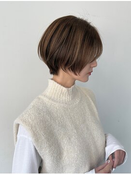 ロンド 銀座(Lond) ●杉浦くびれヘア/アプリコットオレンジ/ショート/韓国21