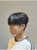 シースルーマッシュ/韓国マッシュ/韓国メンズヘア