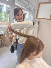 乾かすだけでまとまる再現性の高いカット