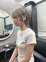 フレームプラス なんば駅前店(FRAME+)&nbsp;ハイトーンウルフスタイル