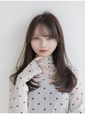 レイヤーカット/顔まわり/髪質改善/前髪