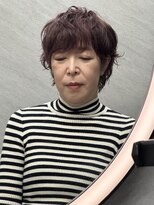 フレームプラス なんば駅前店(FRAME+)&nbsp;ショートパーマスタイル