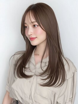 ツリーズ(Trees)の写真/【ゆめモール西条すぐ傍】癖、パサつきなどのお悩みも解消しながら、艶のあるストレートヘアが叶う◎