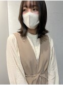 外ハネスタイル