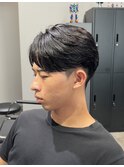 福井メンズ曲がる縮毛矯正