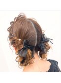 ツインテール/ツインテールアレンジ/お呼ばれ/結婚式