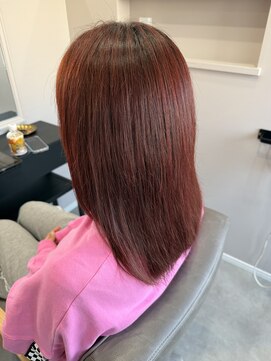 アウラヘアーサロン(aura hair salon) ディープレッド