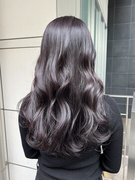 ティエラ 原宿 表参道(Tierra) 【小宮涼太】艶感たっぷりラベンダーグレージュ