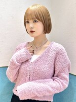 ロンド レグリーズ 立川(Lond leglise)&nbsp;顔周りカット/イメチェン/ショートボブ20代30代40代50代/立川