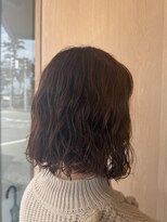 ヒュー(HUE)&nbsp;プードルボブ/グレーブラウン